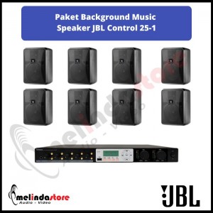 Paket Sound System Background Music Speaker JBL 25-1 | 8 Speaker
